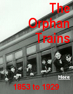 The Orphan Train was a social experiment that transported children from crowded coastal cities of the United States to the Midwest for adoption.